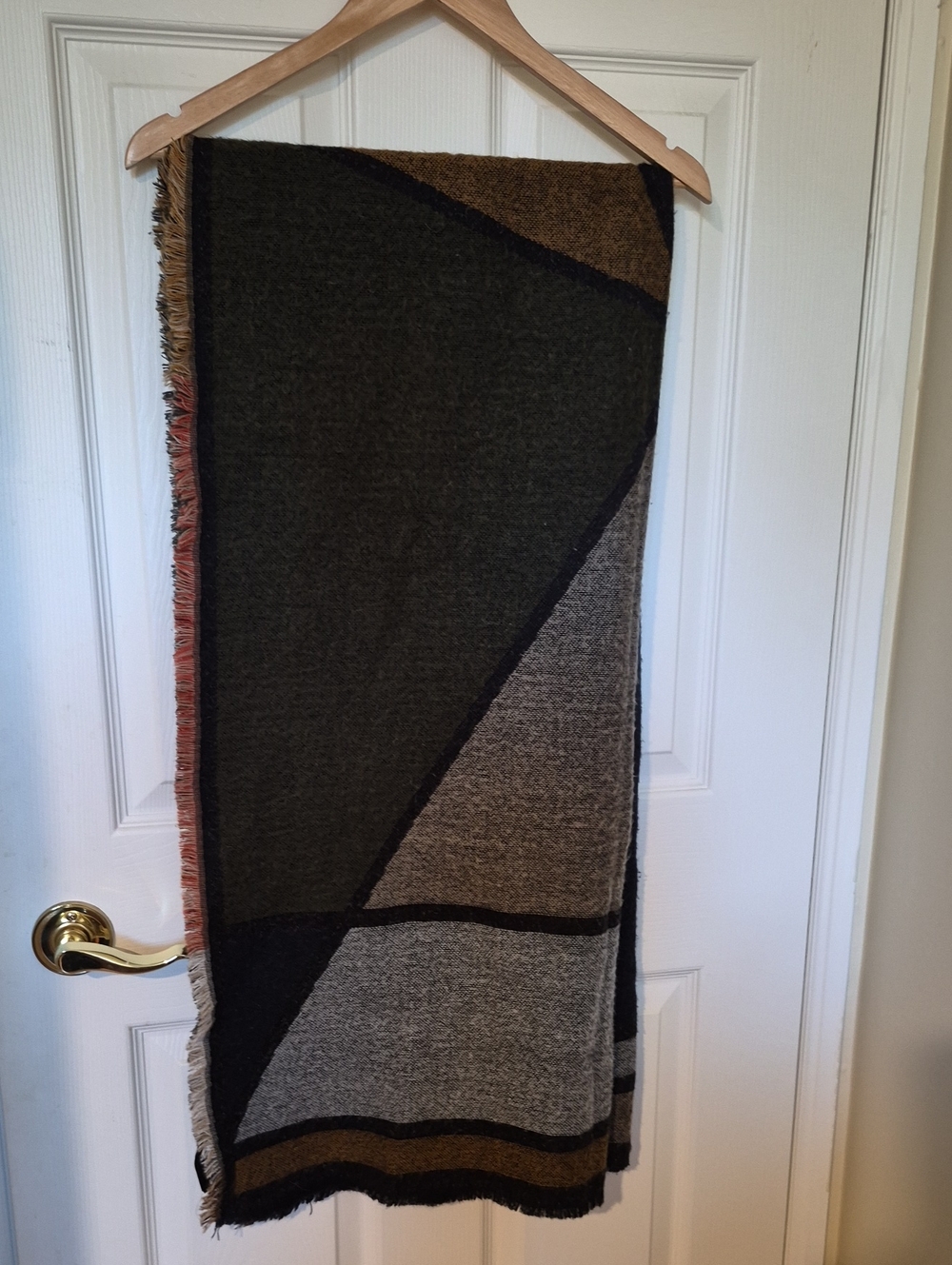 ZARA Accessories Knit Oversized Blanket Scarf Wrap Shawl 190x80cm Like New